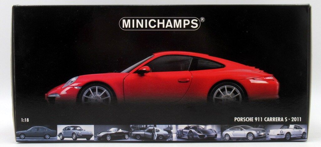 Paul'sModelArt 1/18MINICHAMPS 100061020 PORSCHE 911 CARRERA S 2011 RED