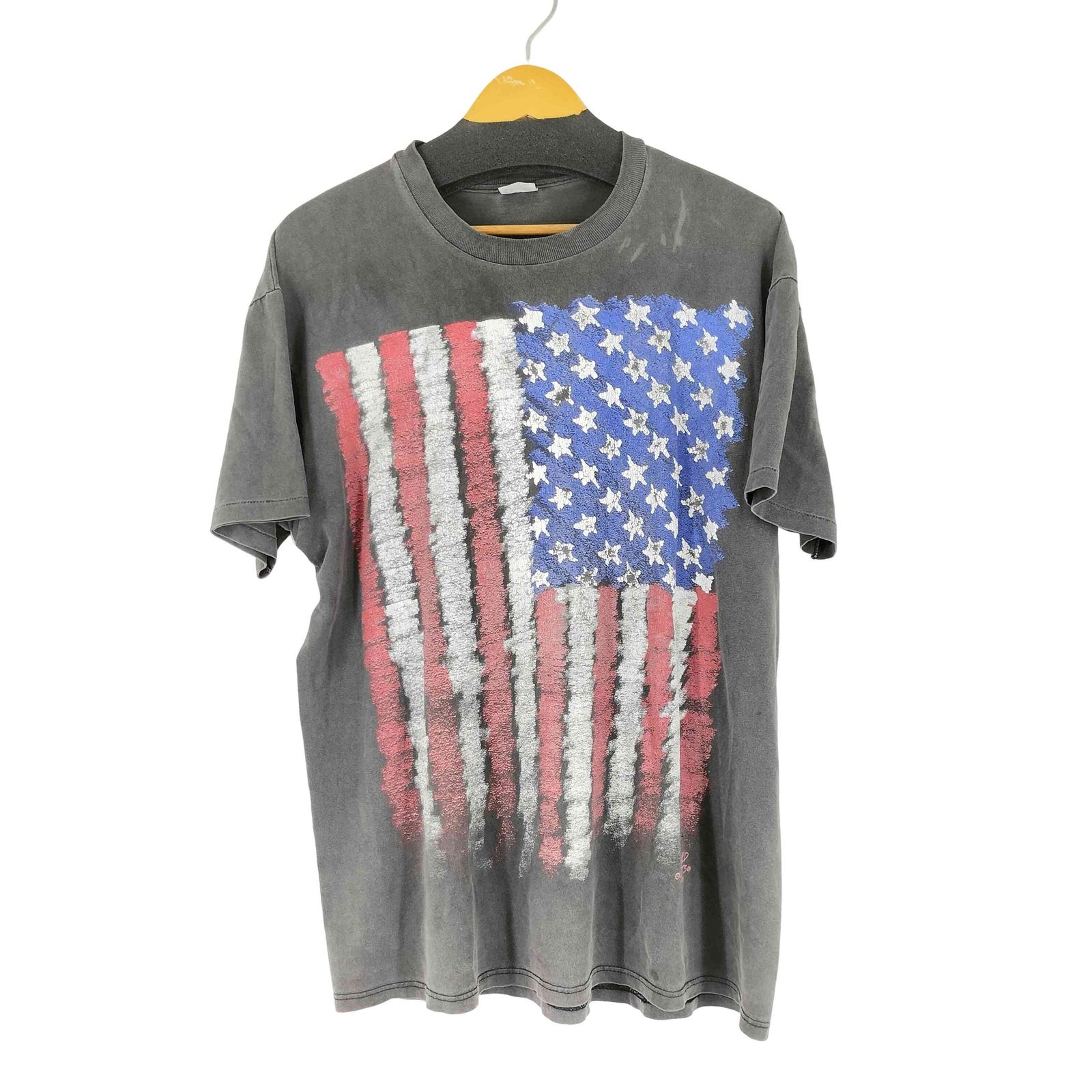 ステッドマン STEDMAN MADE IN USA SUPER HI-CRU 星条旗 S/S Tシャツ メンズ JPN：XL