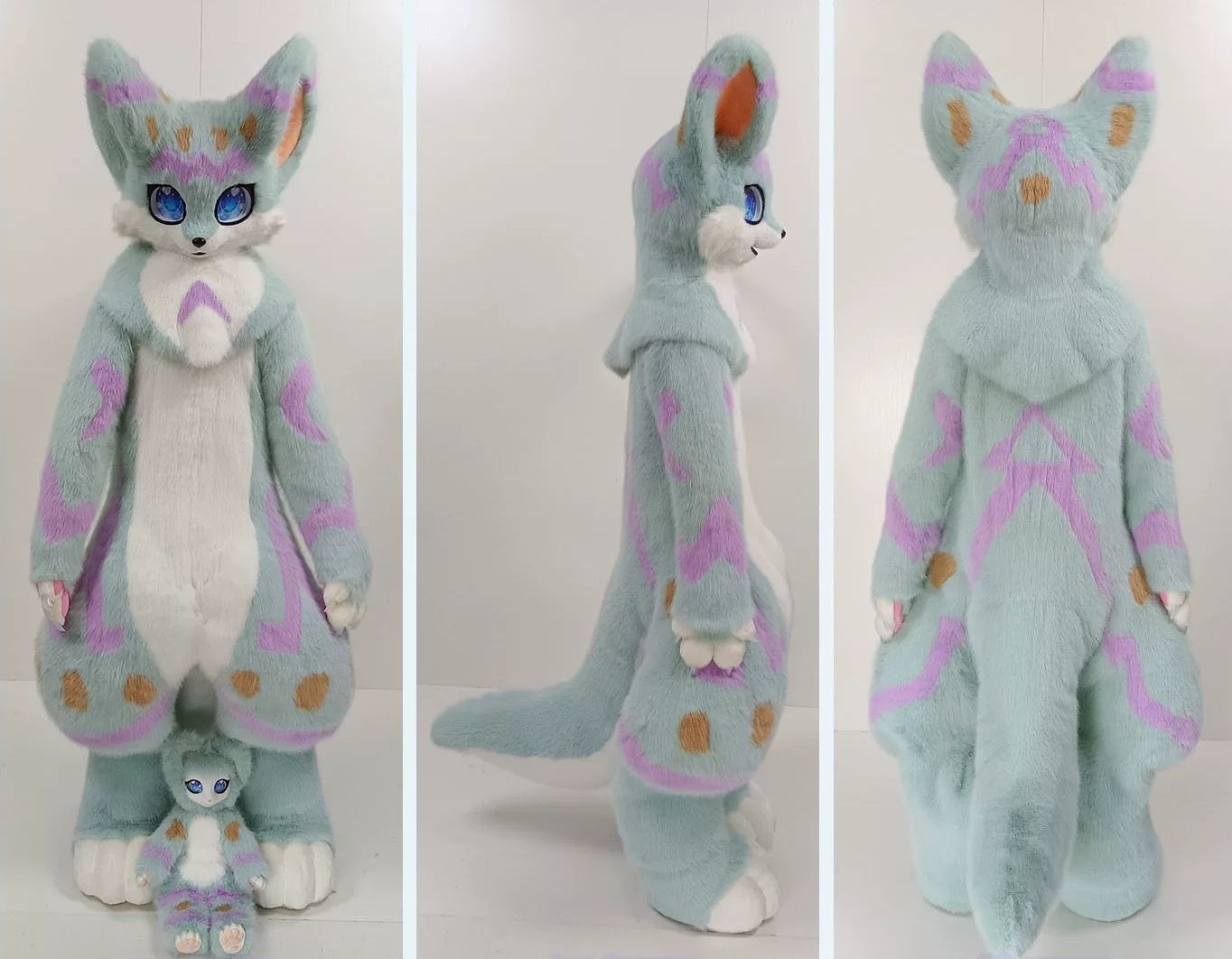★即納 着ぐるみ ケモノ体 フルスーツ 短毛タイプ NO.83 Mサイズ 最新作 セット ケモノ ファースーツ ぬいぐるみ コスプレ コスチューム 一点物
