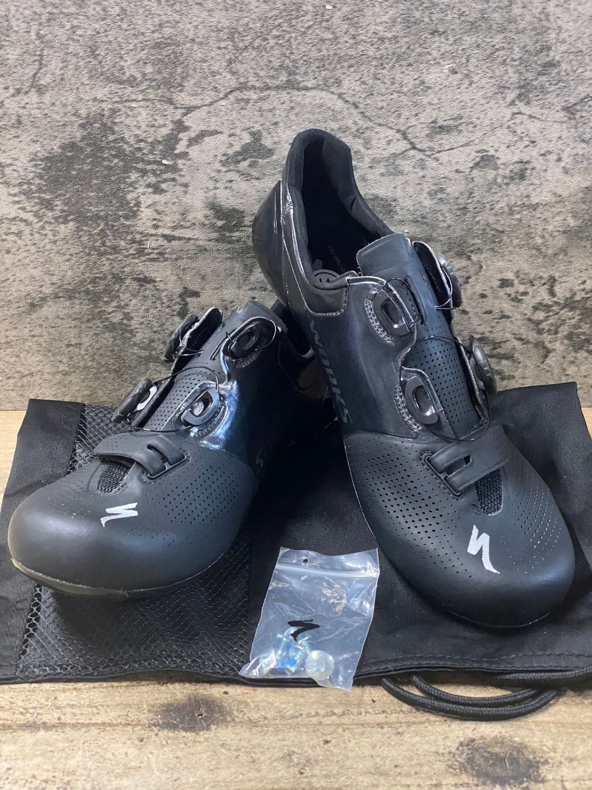 KC121 スペシャライズド SPECIALIZED S-WORKS 6 RD ビンディングシューズ SPD-SL 黒 EU42