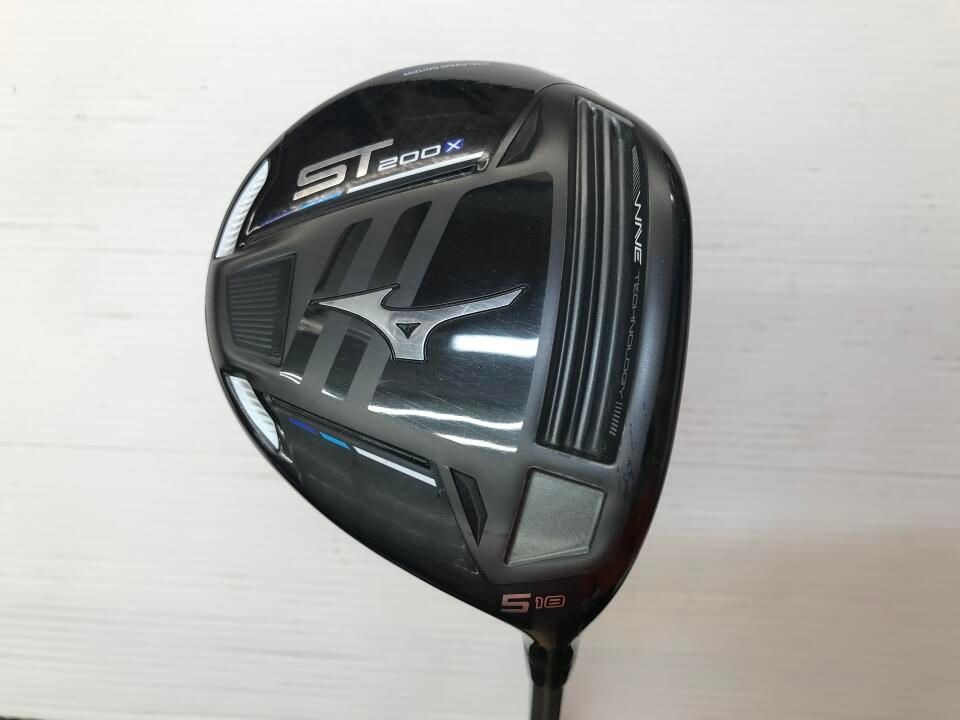 ミズノ　ST200X　18度　PLATINUM MFUSION F　Rフレックス　フェアウェイウッド　中古【最短即日発送】
