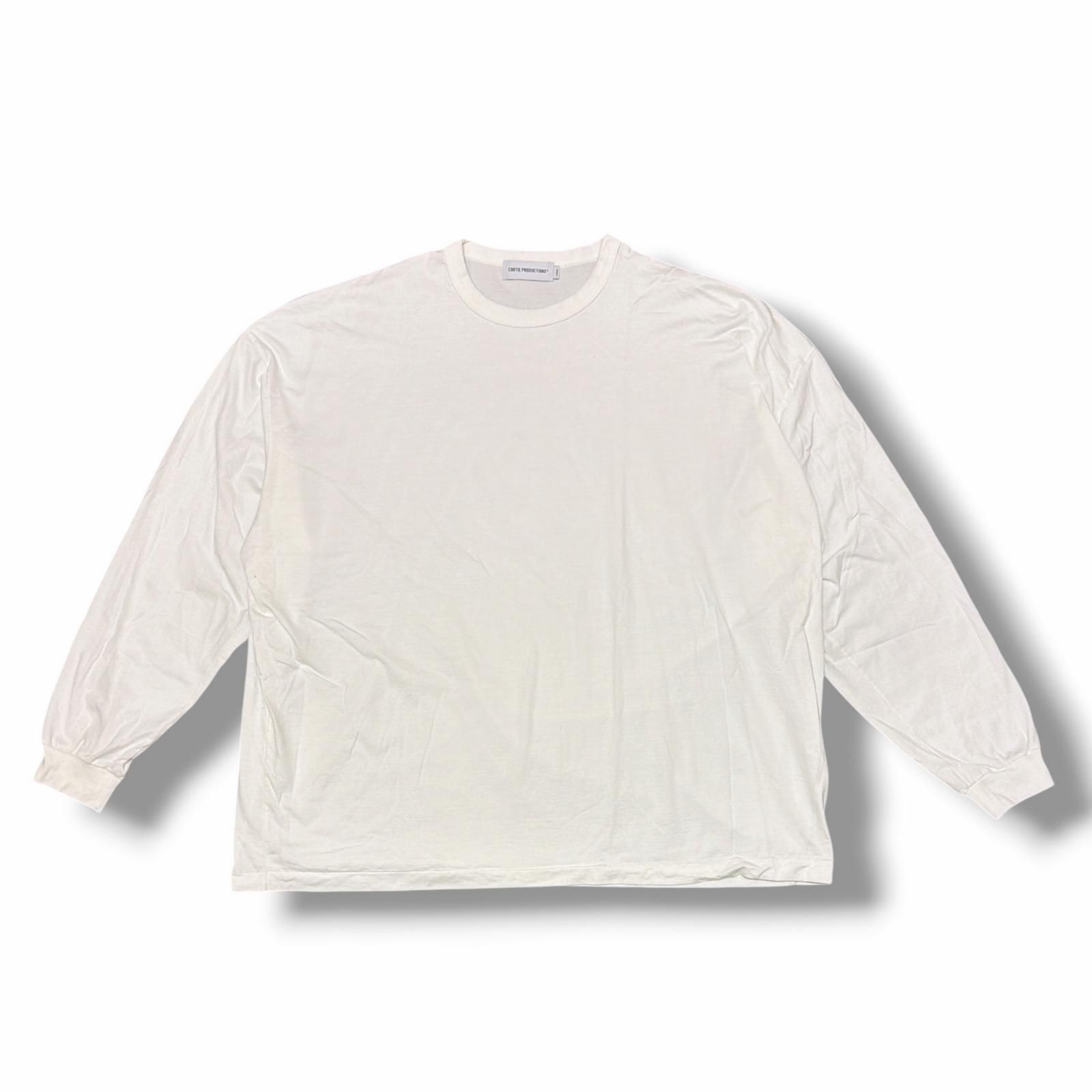 参考上代14300円 COOTIE PRODUCTIONS Oversized L/S Tee オーバー