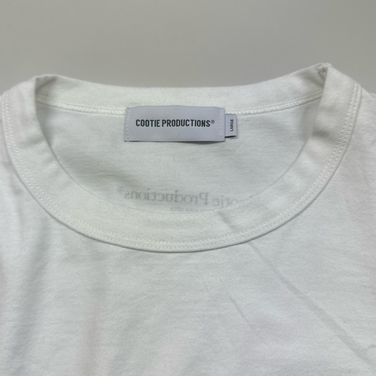参考上代14300円 COOTIE PRODUCTIONS Oversized L/S Tee オーバー