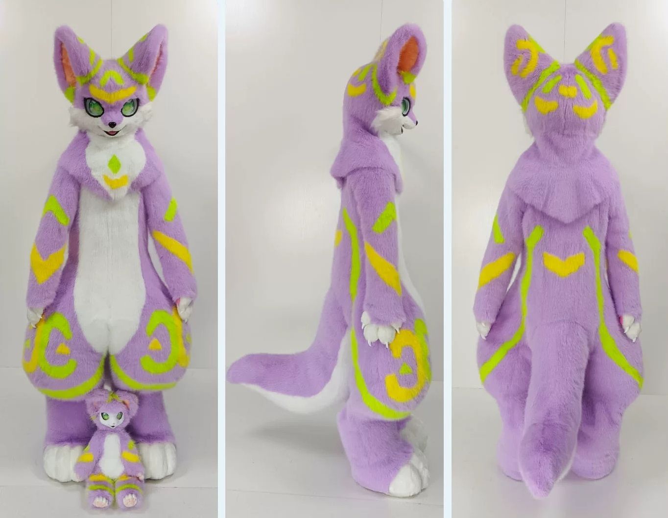 ★即納 着ぐるみ ケモノ体 フルスーツ 短毛タイプ NO.85 Mサイズ 最新作 セット ケモノ ファースーツ ぬいぐるみ コスプレ コスチューム 一点物