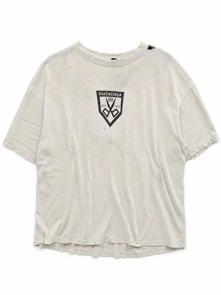 バレンシアガ シーザーズ ロゴ オーバーサイズ Tシャツ