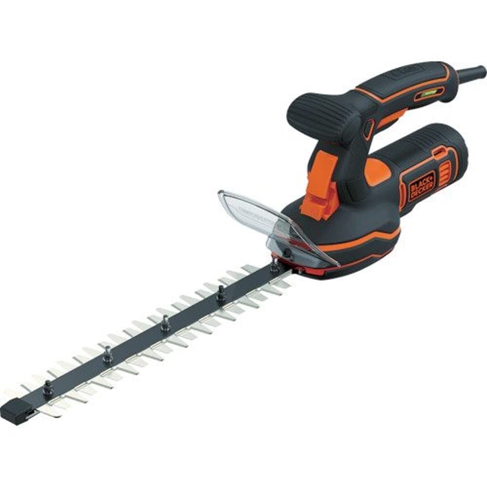 ブラックアンドデッカー(BLACK+DECKER) コード式 5in1 ポールヘッジ 芝生バリカン ガーデン ガーデニング 農業 園芸用機器 ツール 芝生 庭木 高枝 雑草 100V 10m コード GPSH1000 [5WAY]