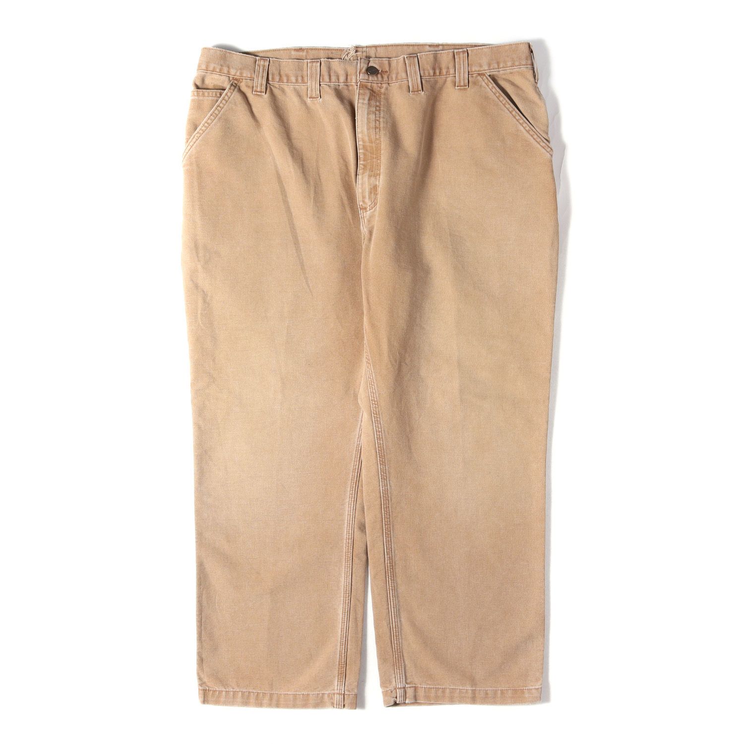 Carhartt カーハート パンツ ブラウン サイズ:W40相当 | 雰囲気抜群 | 90s - 00s ブラウンダック ペインター ワークパンツ | ヴィンテージ 古着 | ボトムス ズボン【メンズ】【中古】