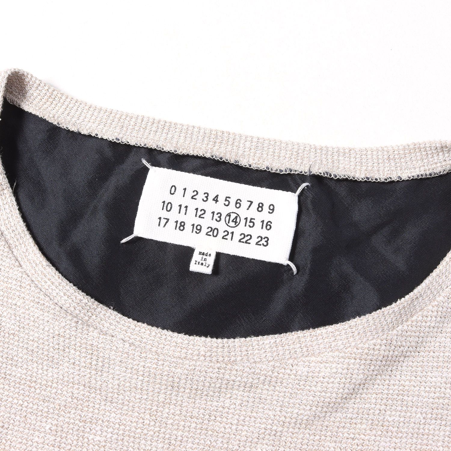 Maison Martin Margiela メゾンマルタンマルジェラ Tシャツ ベージュ 