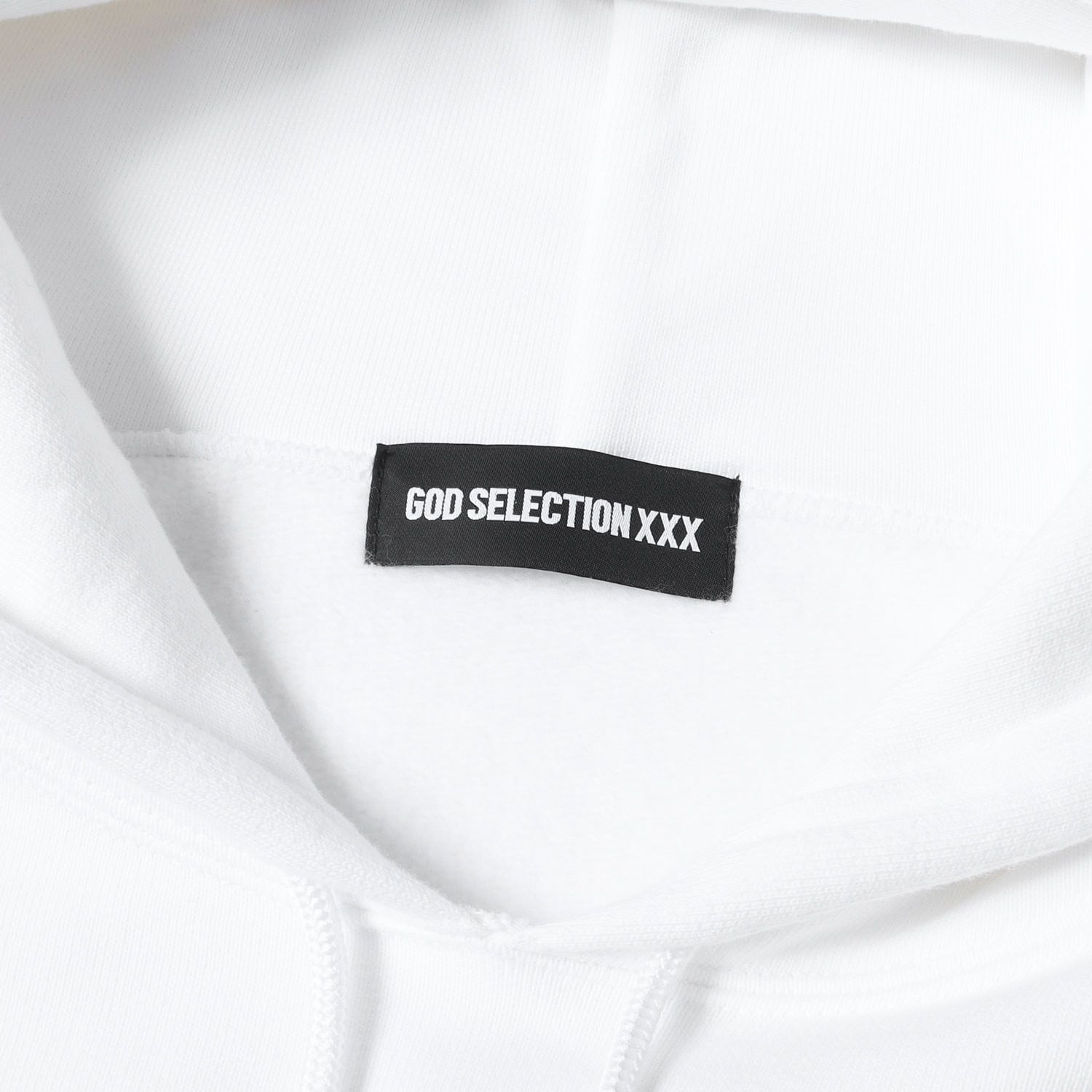 GOD SELECTION XXX ゴッド・セレクション パーカー ホワイト 白 サイズ
