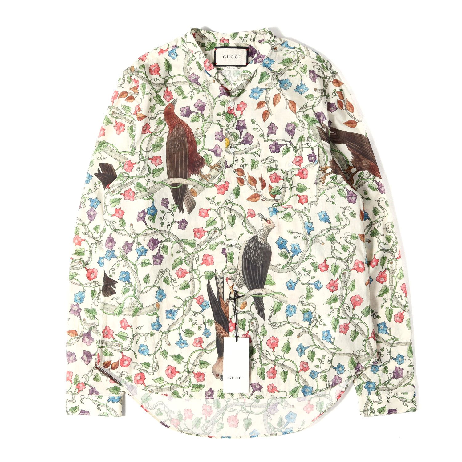 GUCCI グッチ シャツ 42 | アレッサンドロ・ミケーレ期 | フローラル 