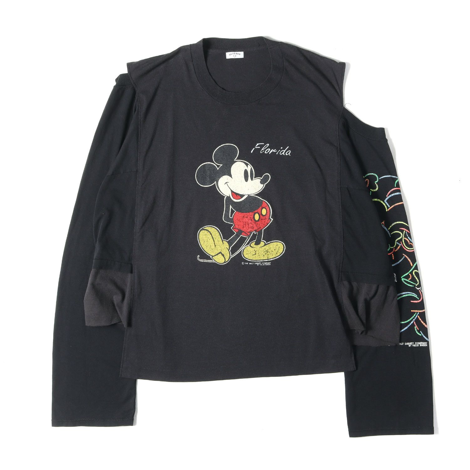 OLD PARK オールド パーク Tシャツ ブラック 黒 サイズ:FREE | 古着