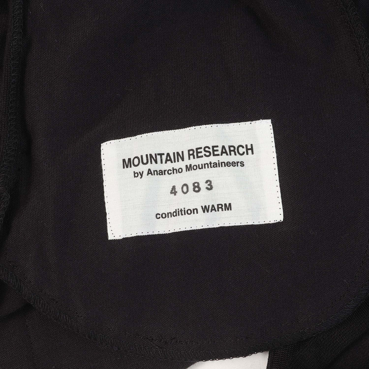 MOUNTAIN RESEARCH マウンテンリサーチ エプロン ブラック 黒 サイズ:L