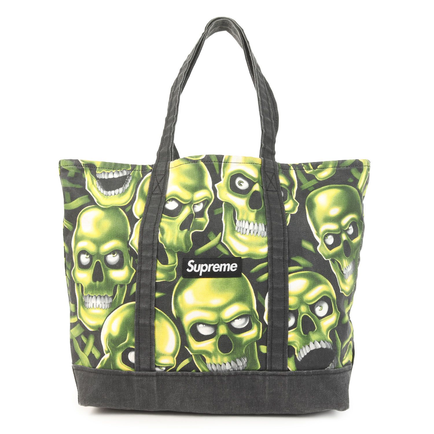 美品】Supreme シュプリーム バッグ ブラック 黒 | スカルパイル