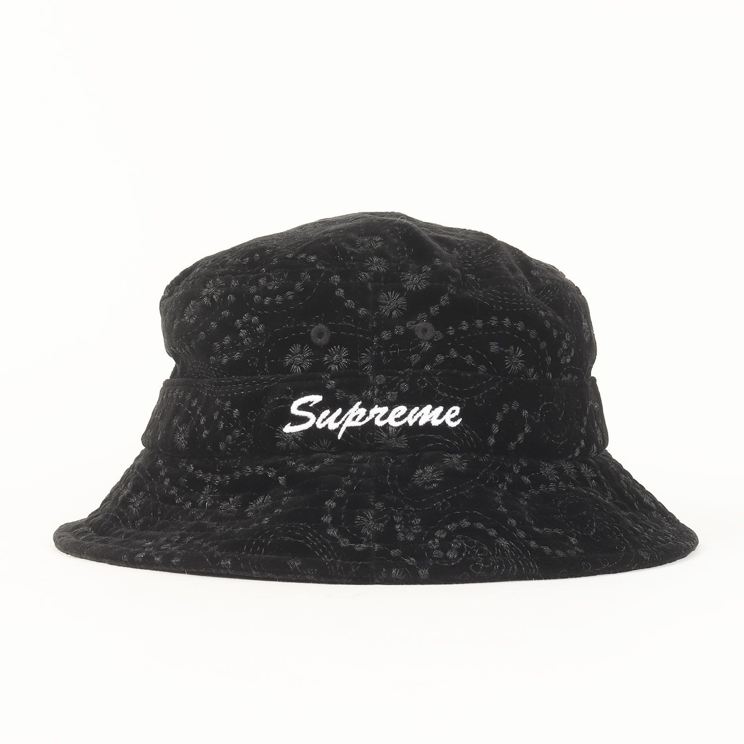 美品】Supreme シュプリーム ハット ブラック 黒 サイズ:M/L | 23AW