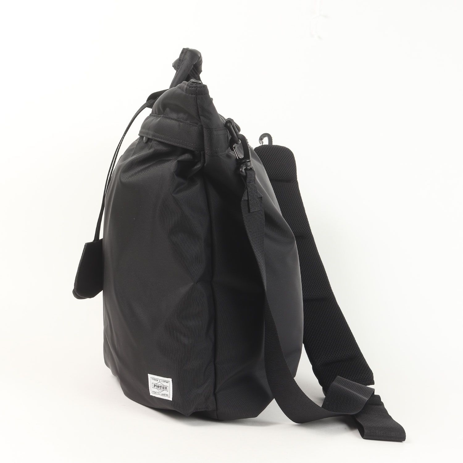 新品】HYKE ハイク バッグ ブラック 黒 | 25AW PORTER 2WAY HELMET BAG 