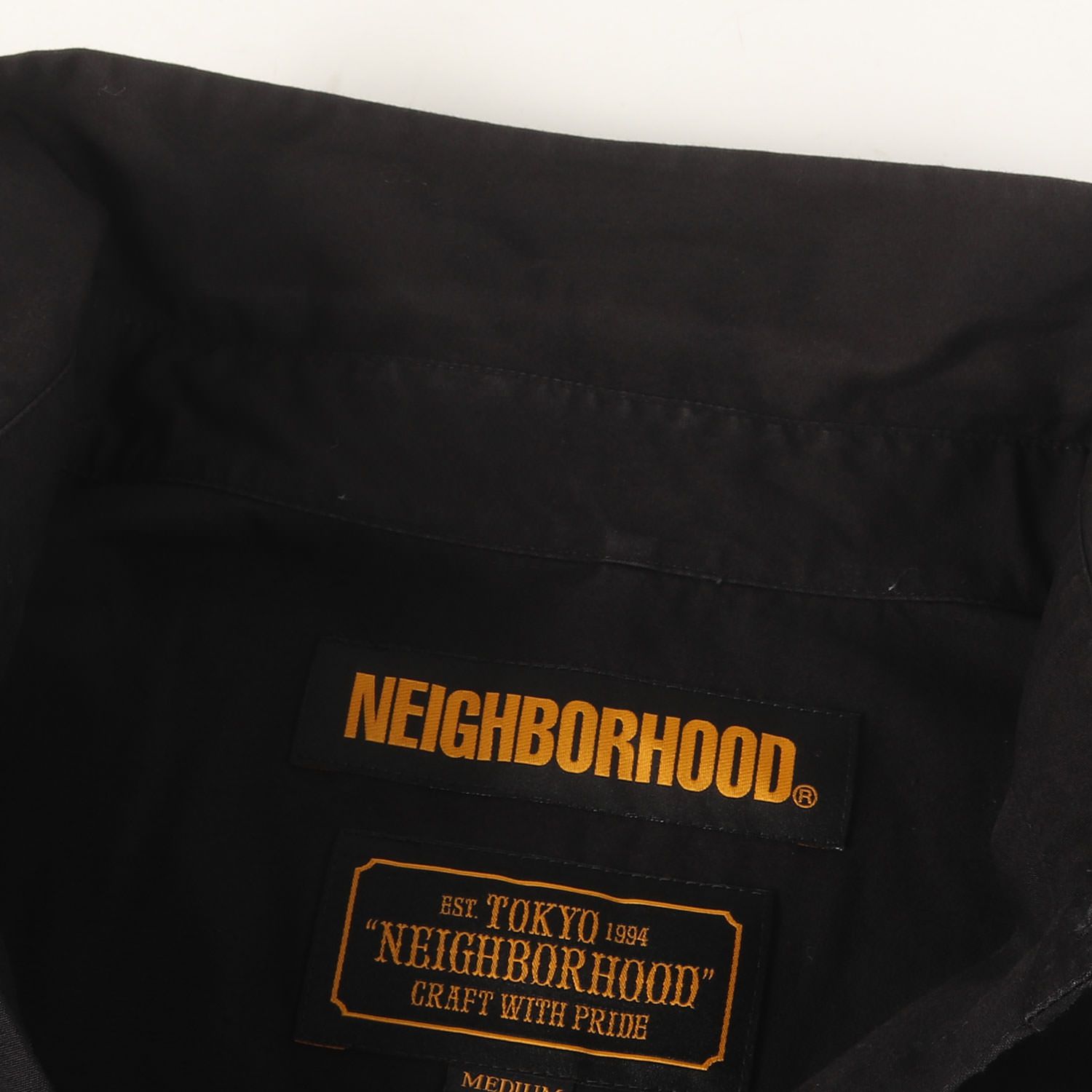 NEIGHBORHOOD ネイバーフッド シャツ ブラック 黒 サイズ:M | ブランド