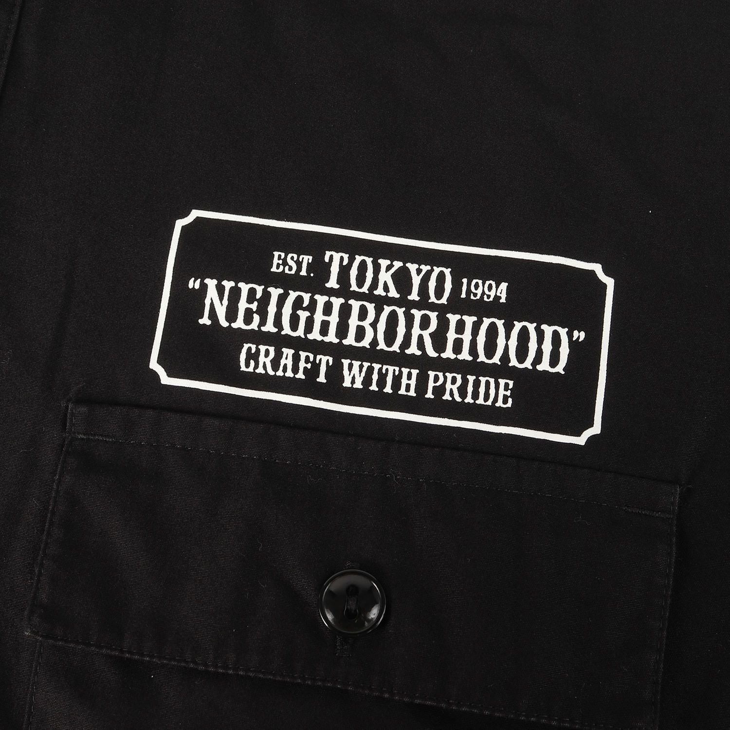 NEIGHBORHOOD ネイバーフッド シャツ ブラック 黒 サイズ:M | ブランド