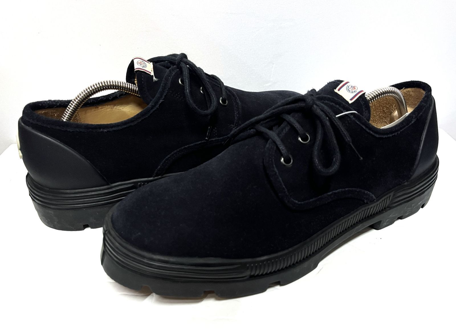 42(27cm)◇MONCLER｜モンクレール スエードレザーシューズ スニーカー