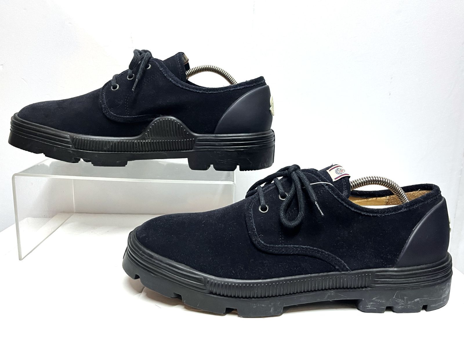 42(27cm)◇MONCLER｜モンクレール スエードレザーシューズ スニーカー 