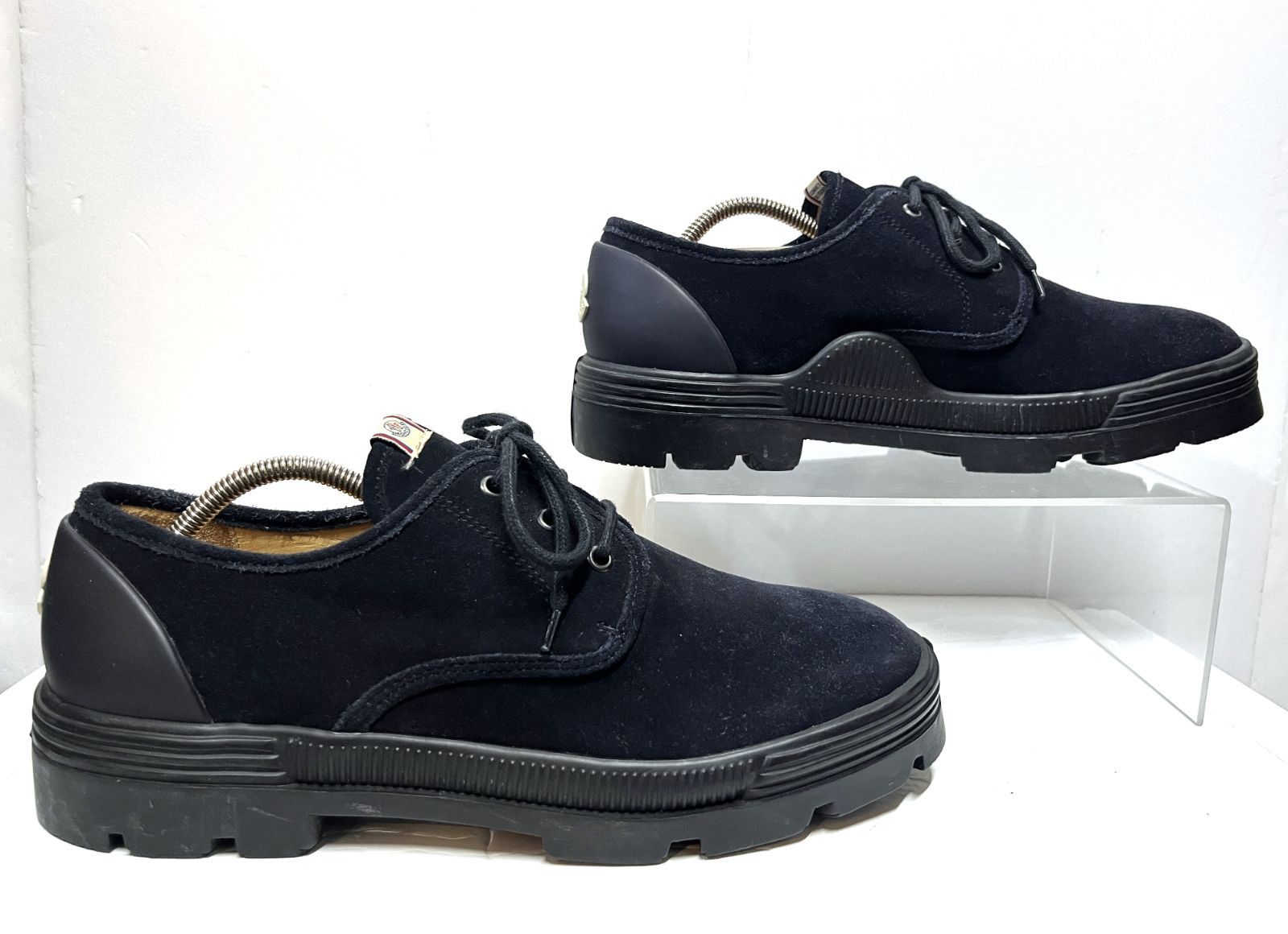 42(27cm)◇MONCLER｜モンクレール スエードレザーシューズ スニーカー 
