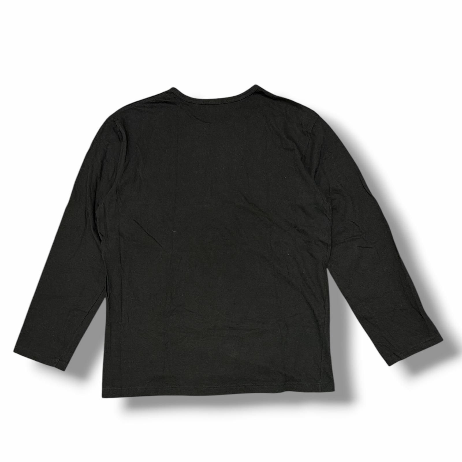 Yohji Yamamoto POUR HOMME EYE PRINT ROUND NECK LONG SLEEVES アイ