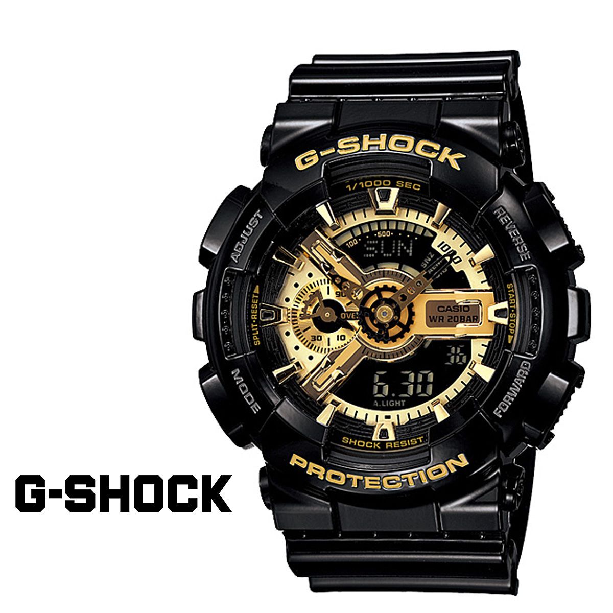 カシオ CASIO G-SHOCK 腕時計 GA-110GB-1AJF GOLD SERIES 防水 ジー 