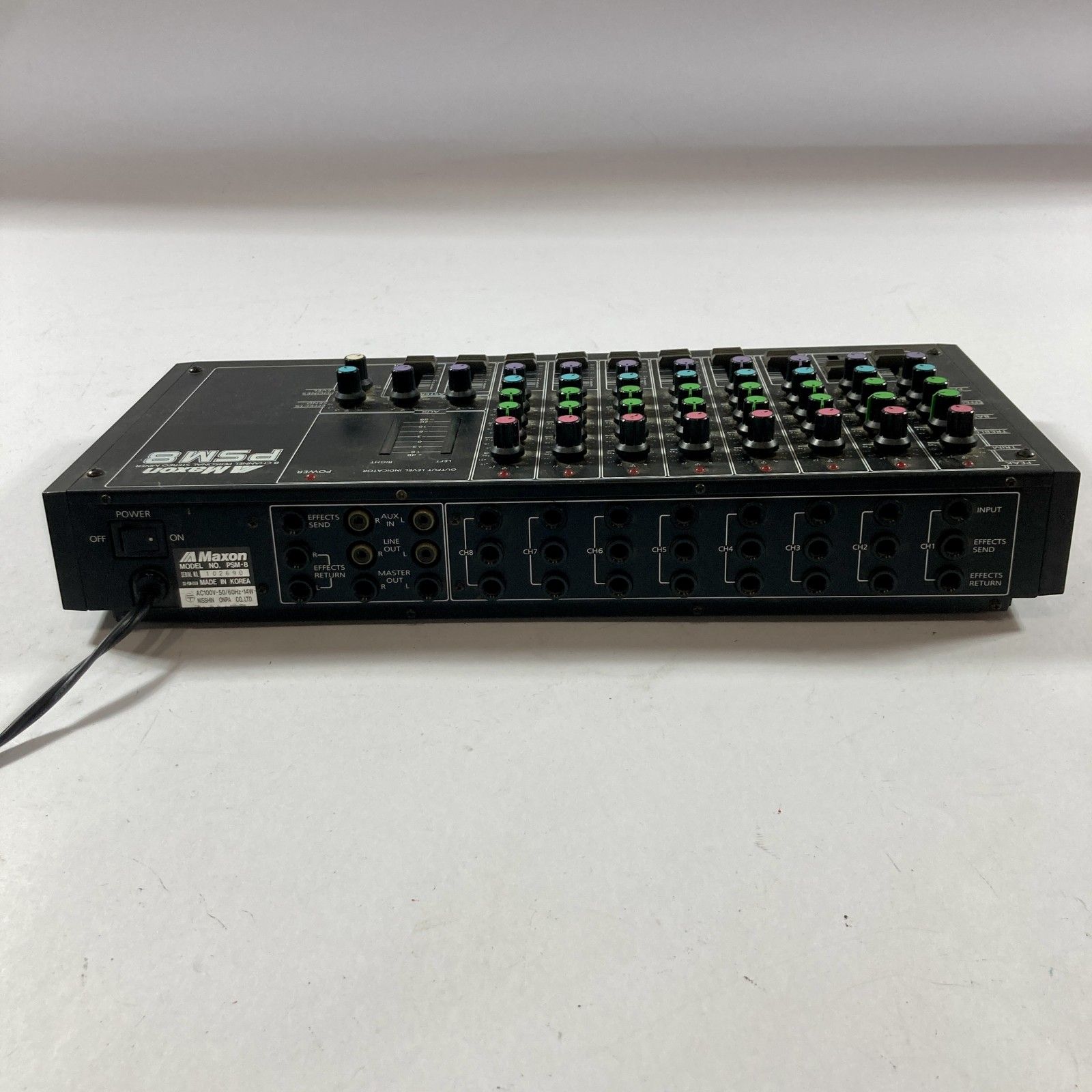 楽器・機材 MAXON PSM8 8chアナログミキサー