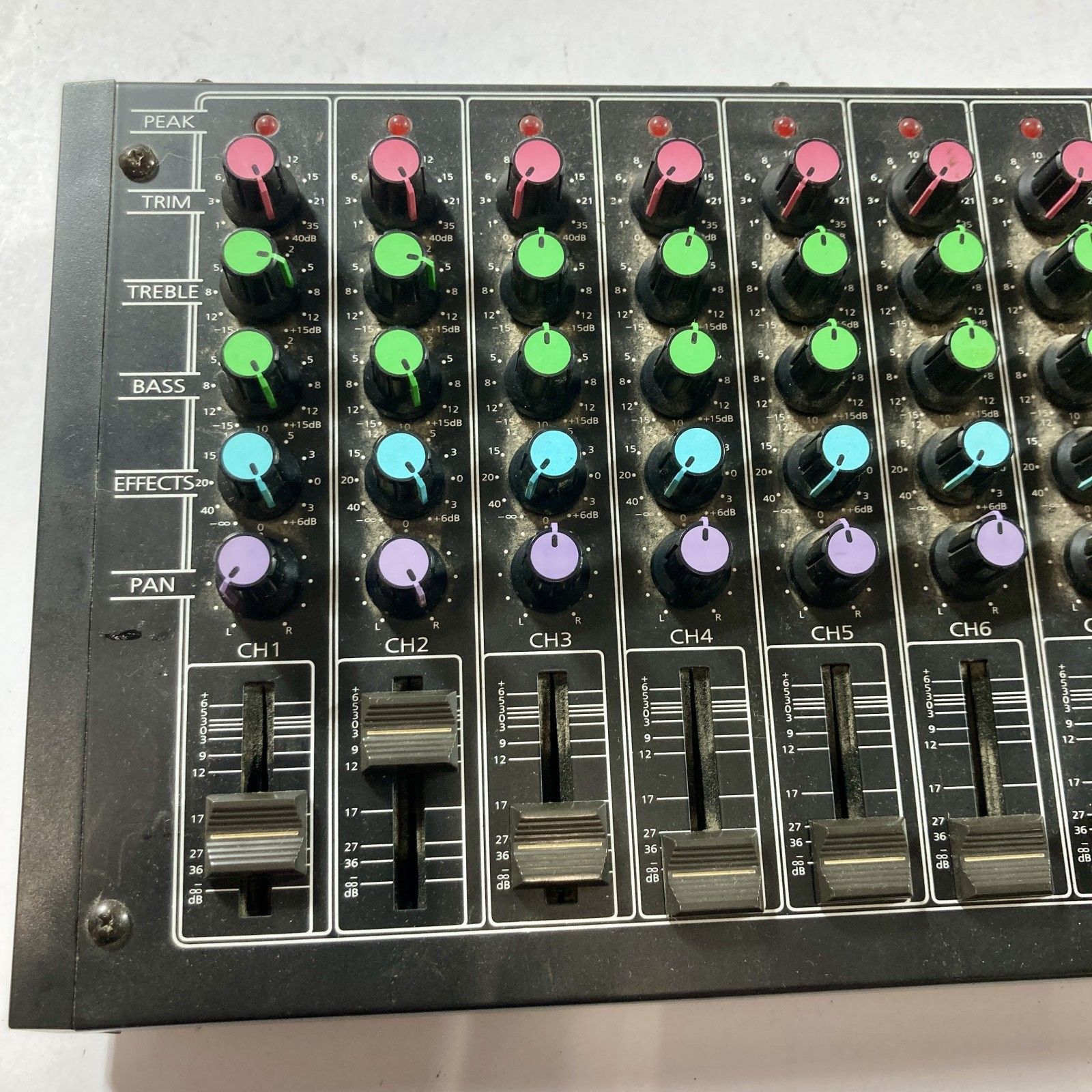 MAXON PSM8 8chアナログミキサー 楽器・機材 MAXON PSM8 8chアナログミキサー