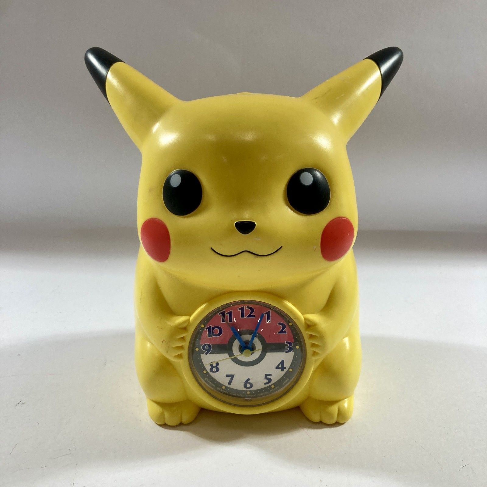 ★ 希少 ピカチュウ 目覚まし時計 置時計 等身大 初期 レトロ ポケットモンスター ポケモン 約24cm 動作未 現状品