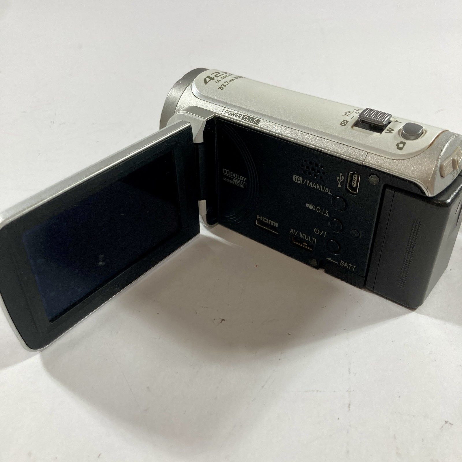 ☆ Panasonic パナソニック ビデオカメラ HDC-TM45 ホワイト 現状品