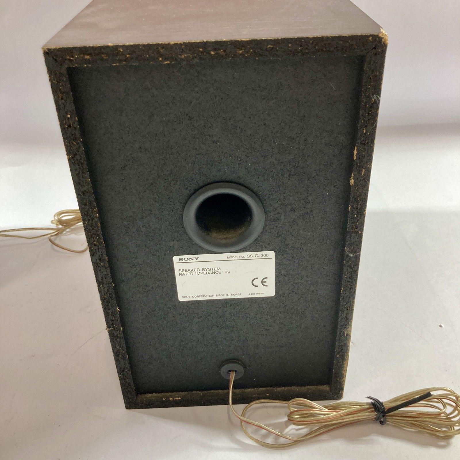 ☆ SONY ソニー スピーカーシステム 2WAY ペア SS-CJ300 動作品 現状