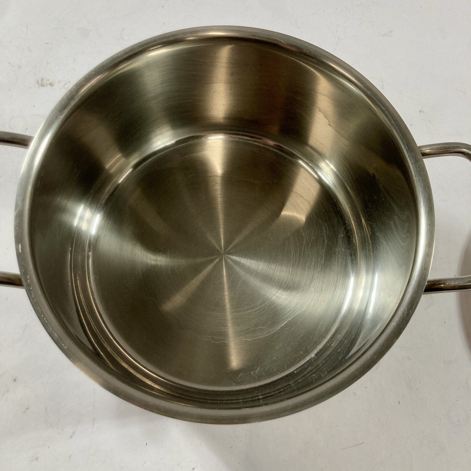 ☆ WMF TRANSTHERM 両手鍋 IH対応 ステンレス製 蓋つき 約φ20x11cm