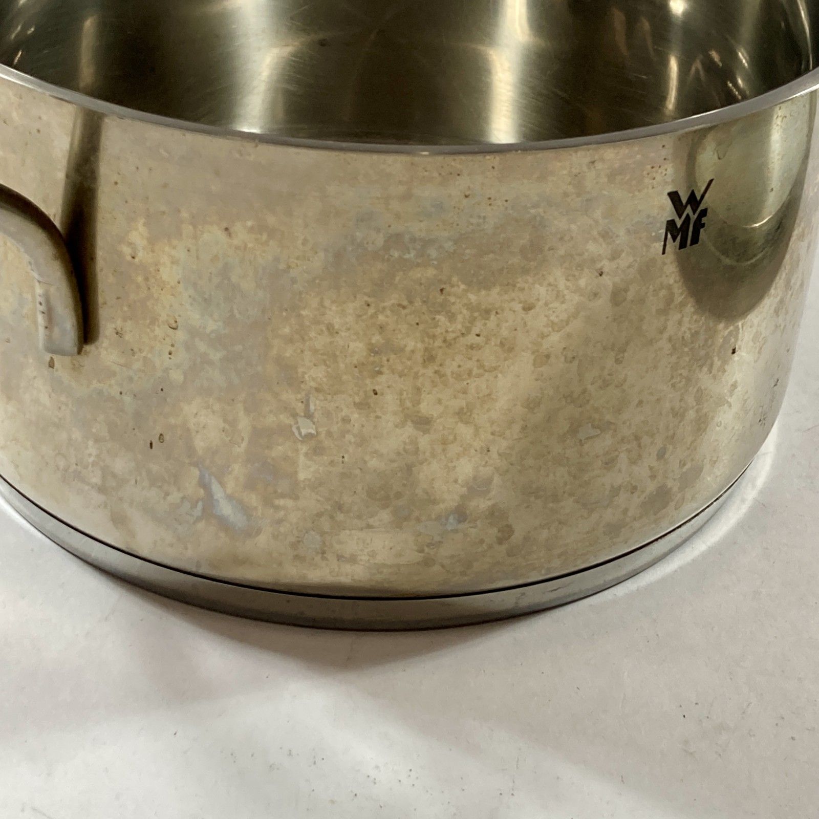 ☆ WMF TRANSTHERM 両手鍋 IH対応 ステンレス製 蓋つき 約φ20x11cm