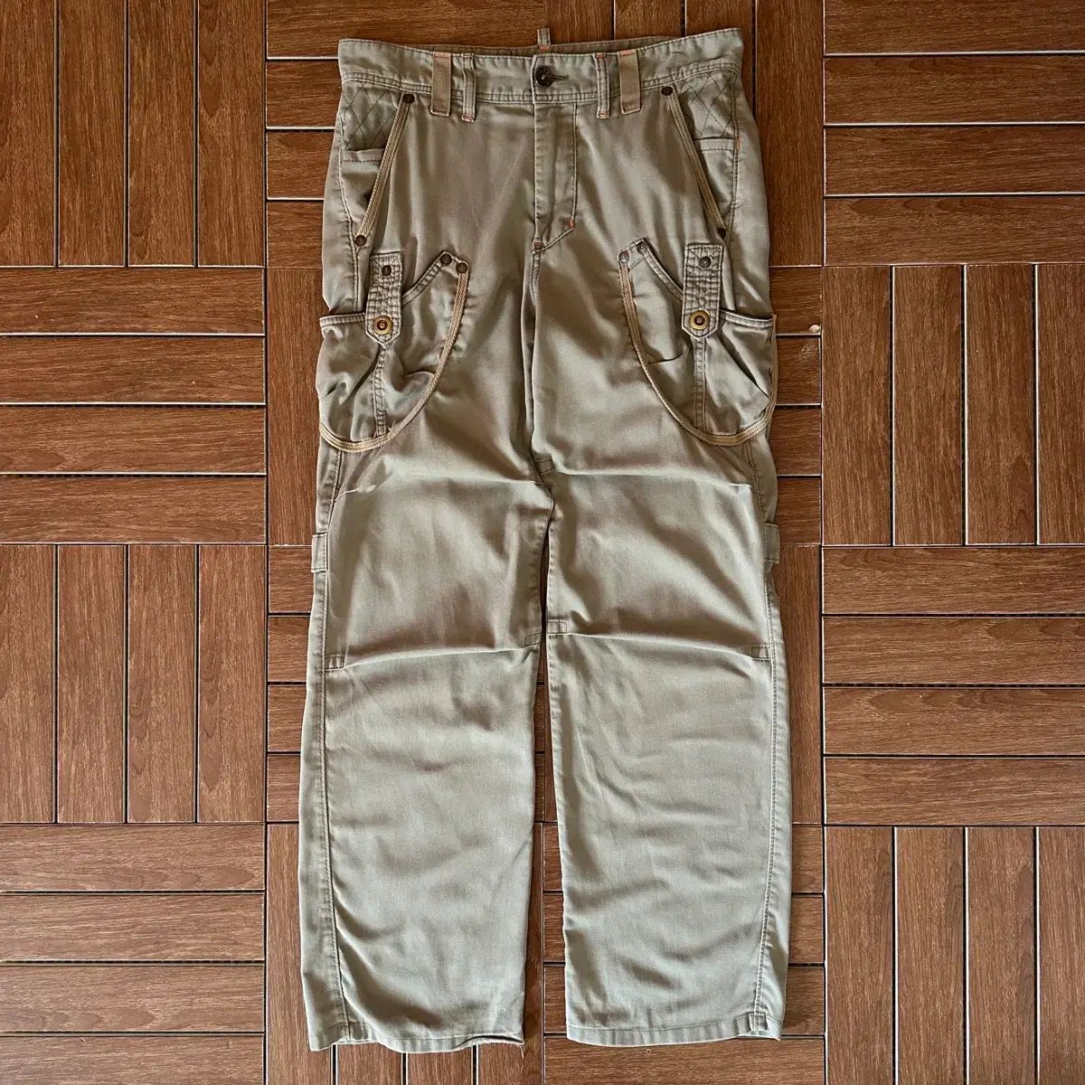 EDWIN ボンダイ コットン カーゴ パンツ M