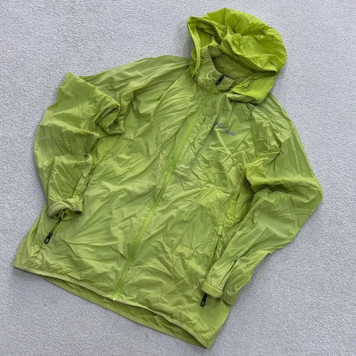 XL Columbia メンズ 軽量 ウィンドブレーカー ジャケット 0519E