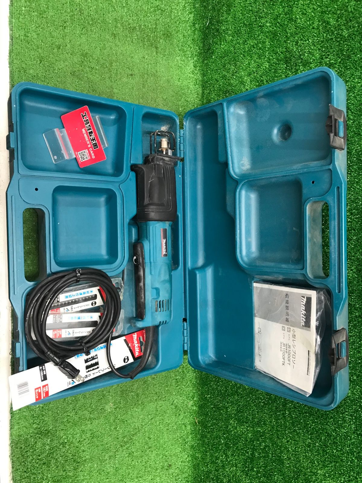 【中古品】【0918】★makita(マキタ) 100v 小型レシプロソー JR1000FTK　IT4GGQ3CRQ5Q