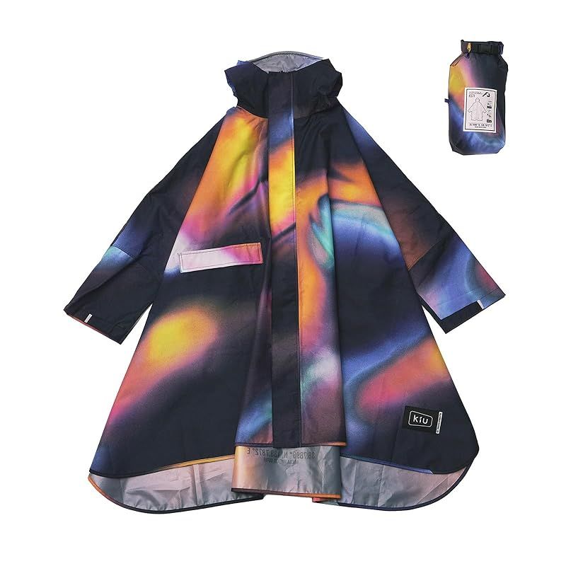 【新品】 【FUJI ROCK FESTIVAL‘26 × KiU】スタンダードレインポンチョ STANDARD RAIN PONCHO KiU キウ フジロック 防水 耐水 レインコート スリーブポンチョ FUJIROCK フェス コラボ おしゃれ 袖付き