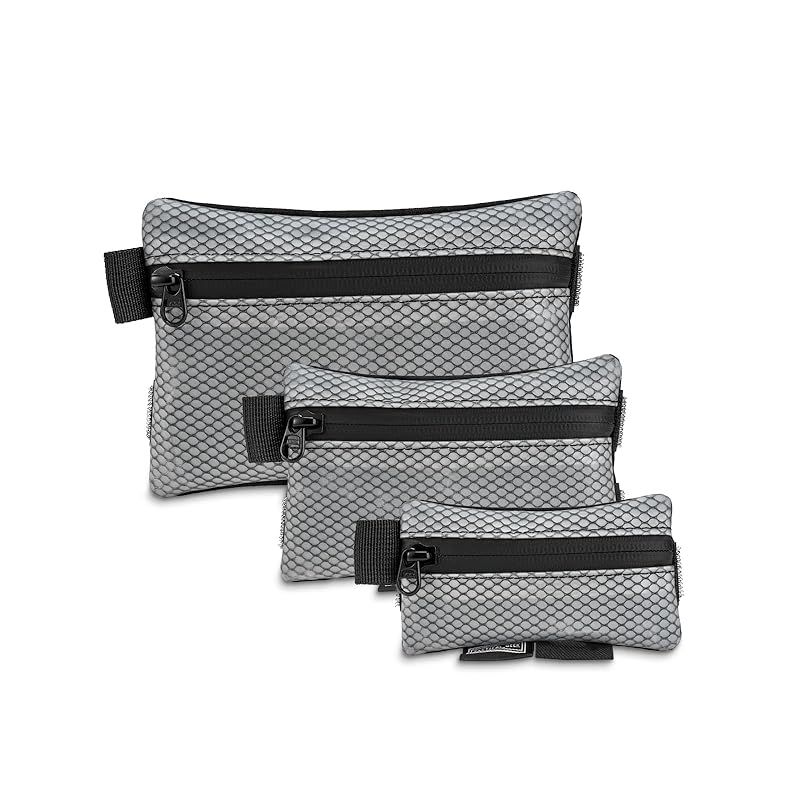 【新品】 TACTICAL GEEK Storage A5 EDC収納ポーチセット、マルチパーパスMolle EDCガジェットポーチ、多機能ユーティリティ小工具ポケット、日常持ち運び用の小物オーガナイザー (グレー) 4,130円