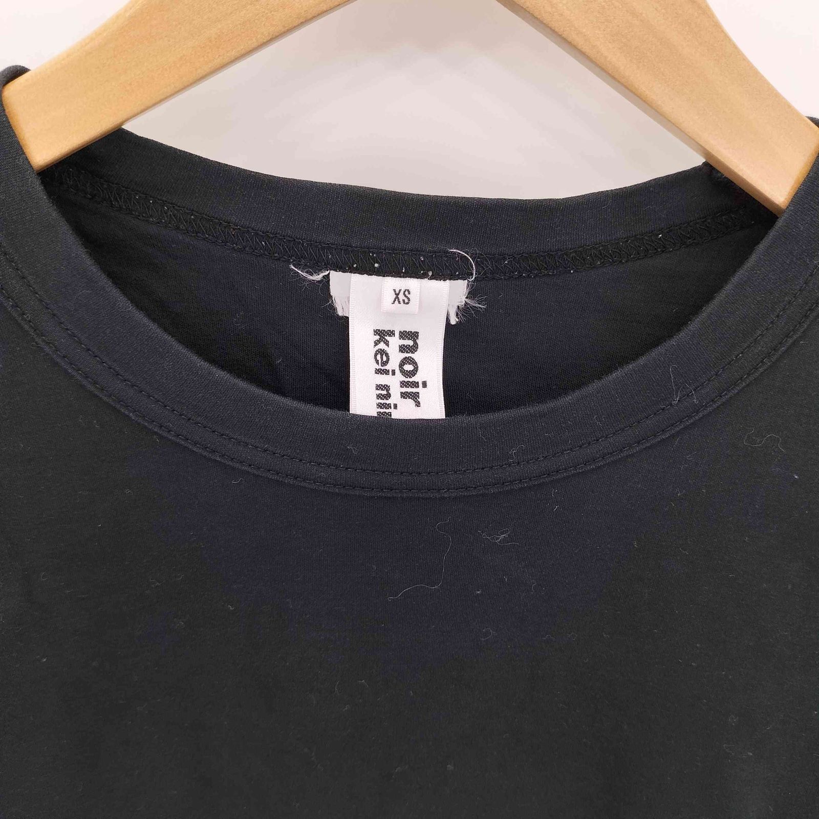ノワールケイニノミヤ noir kei ninomiya 21SS Ruffle Sleeve T-Shirt 