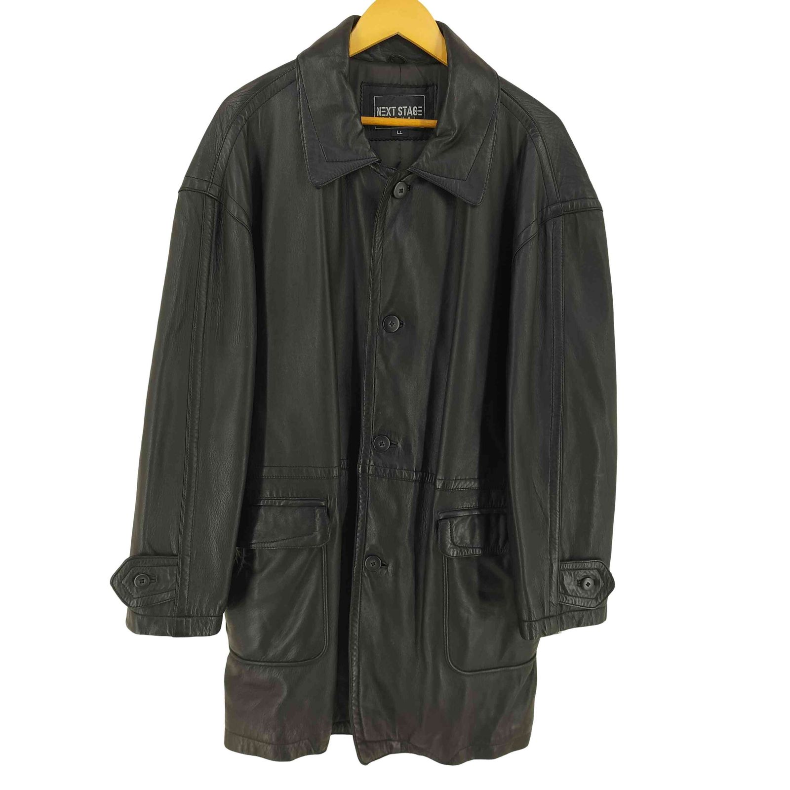 ネクストステージ NEXT STAGE Lamb Leather レザーコート メンズ LL
