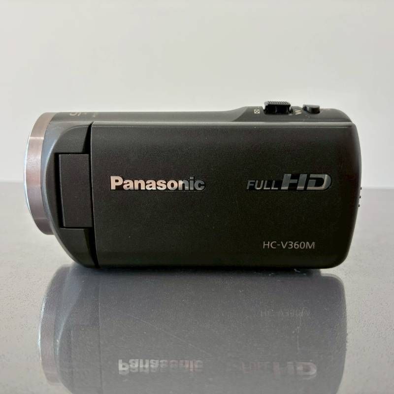 訳あり動作品】 Panasonic HC-V360M Black パナソニック ビデオカメラ
