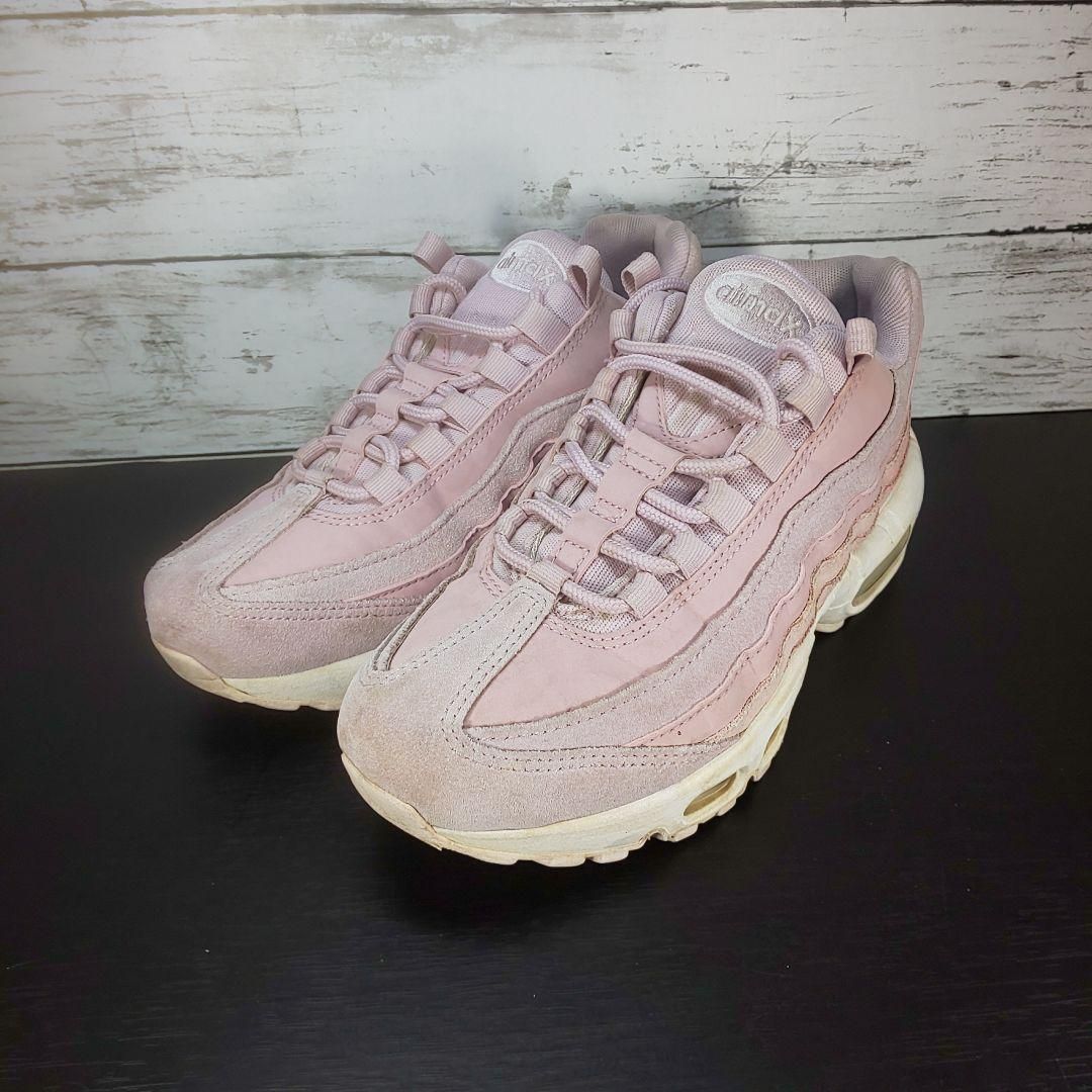 NIKE WMNS AIR MAX 95 PRM SNEAKER エアマックス 95 ピンク 23cm 807443-503 L07451