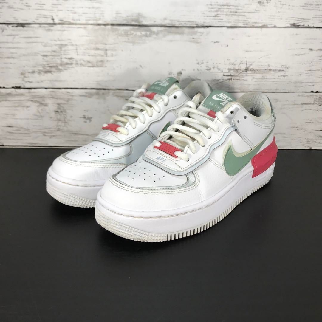 NIKE WMNS AF1 SHADOW AF1 シャドー マルチカラー ホワイト 白 23.5cm CI0919 112 L07517