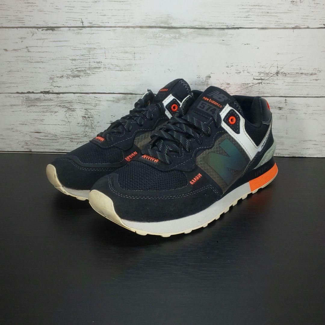 New Balance LOW CUT SNEAKER ML 574 ニューバランス ローカット ブラック 黒 23cm ML574IL2 L07711