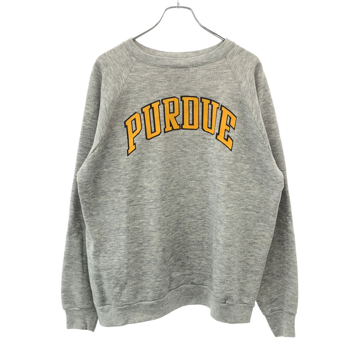 Champion チャンピオン 80's トリコタグ PURDUE ラグランスウェットトレーナー 26094 グレー XXL