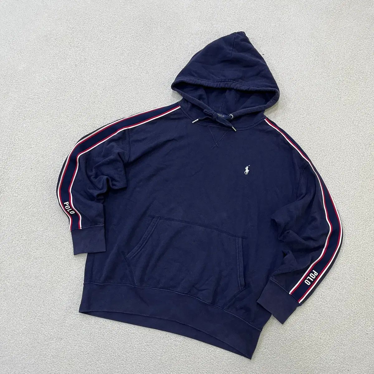 L POLO RALPH LAUREN サイドライン フーディー Tシャツ 0519M