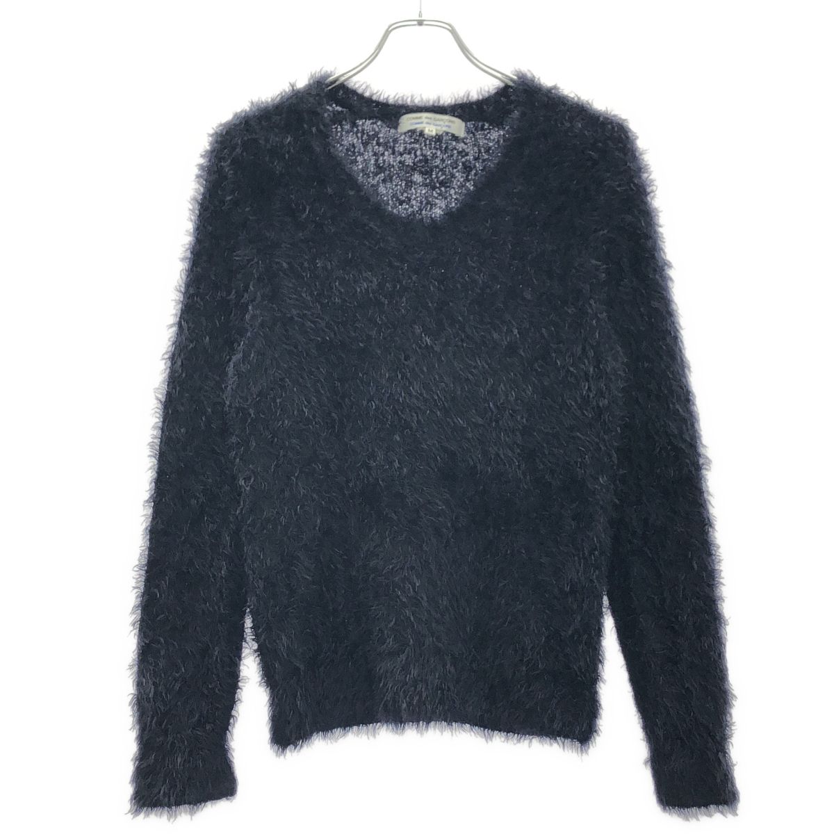 COMME des GARCONS COMME des GARCONS コムデギャルソンコムデギャルソン シャギーニットセーター W19N006 ネイビー M