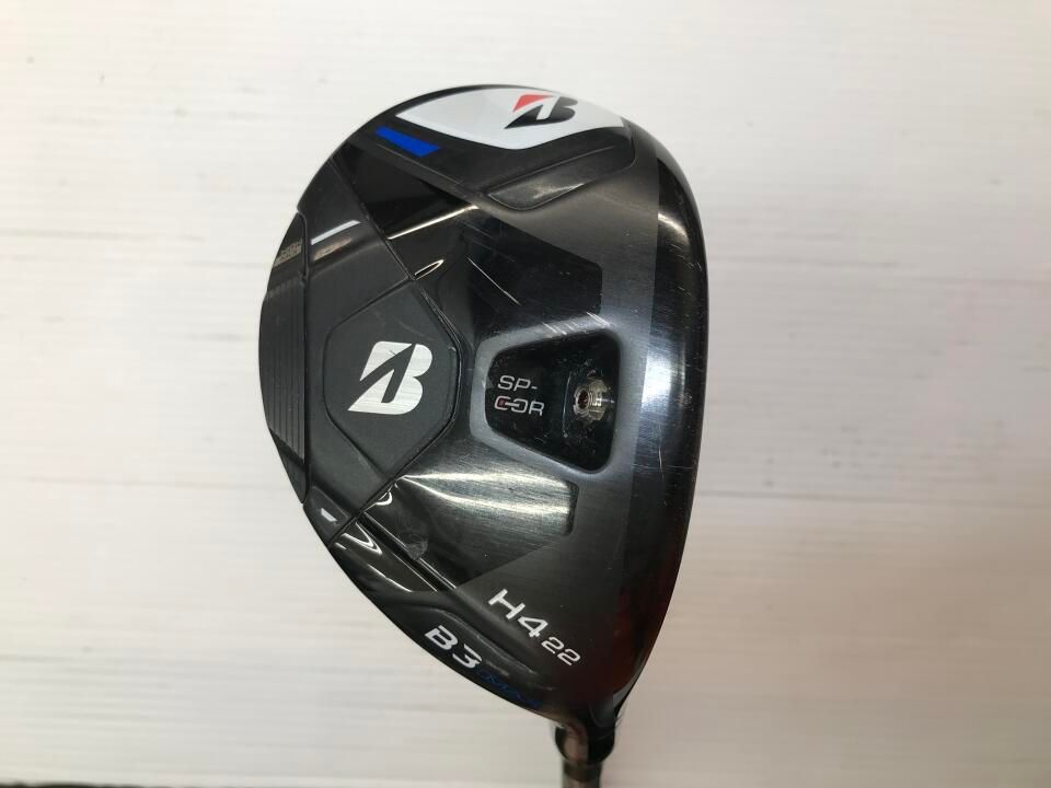 ブリヂストン　B3MAX HY　22度　VANQUISH BSh for MAX　Sフレックス　ユーティリティ　中古【最短即日発送】