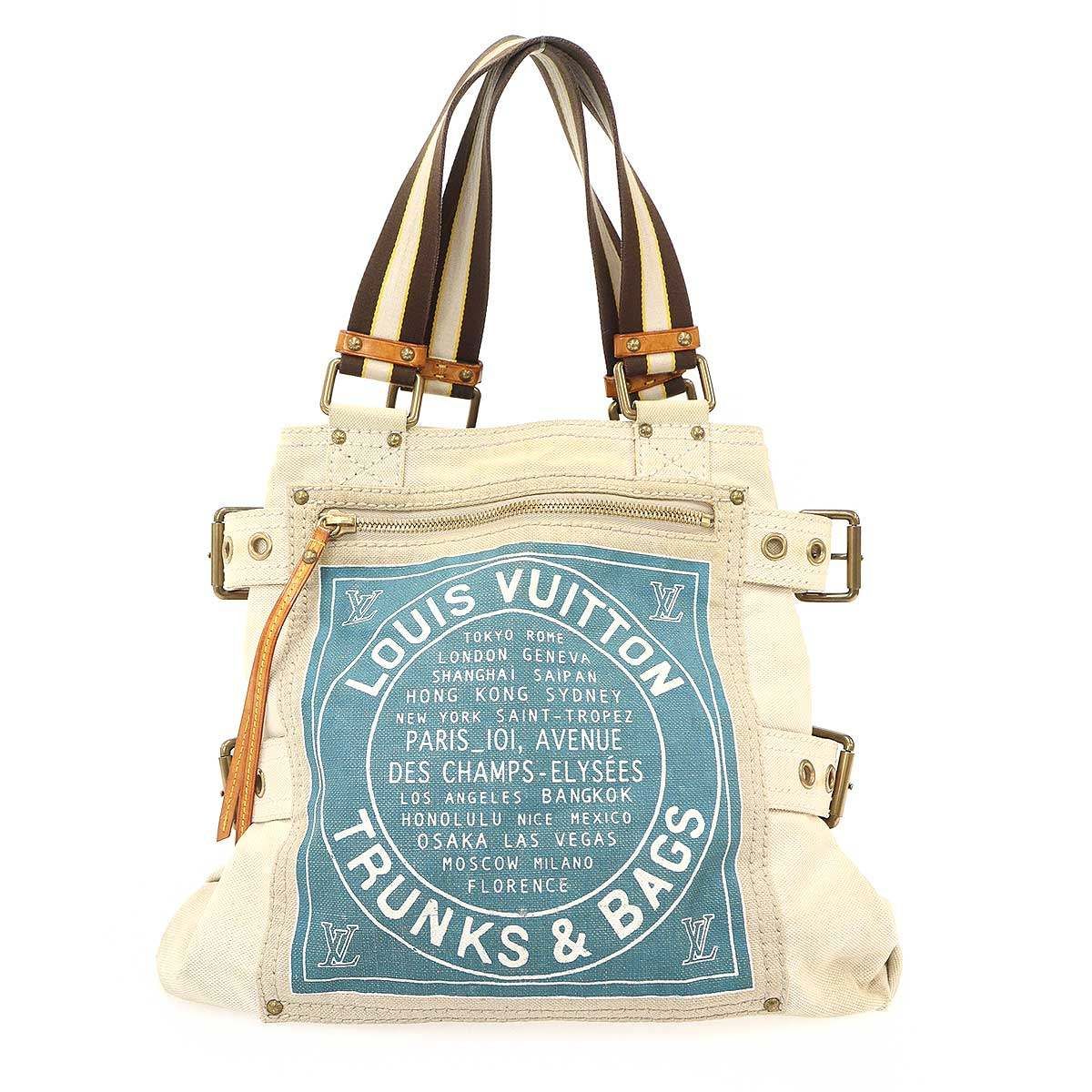 LOUIS VUITTON クルーズライン グローブショッパーMMブルー LOUIS VUITTON クルーズライン グローブショッパーMMブルー