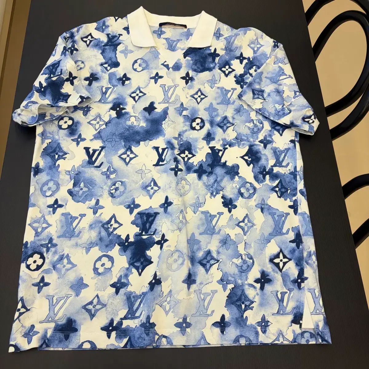 {ほぼ新品/L}ルイヴィトン モノグラム ウォーターCOLOR 半袖